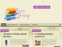 Tablet Screenshot of lorislibrary.com